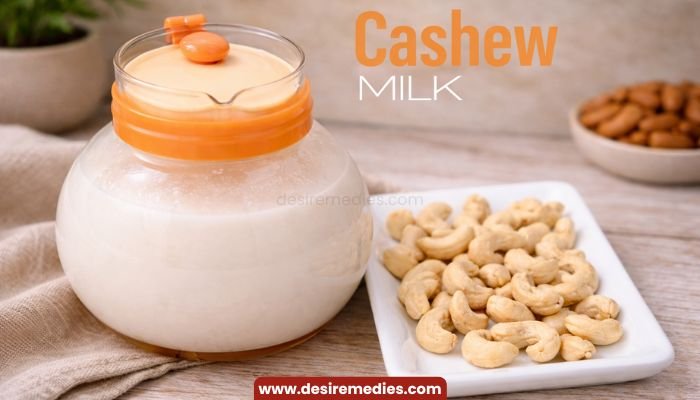 Cashew Milk Recipe in Hindi_ Creamy Dairy Free Milk Alternative