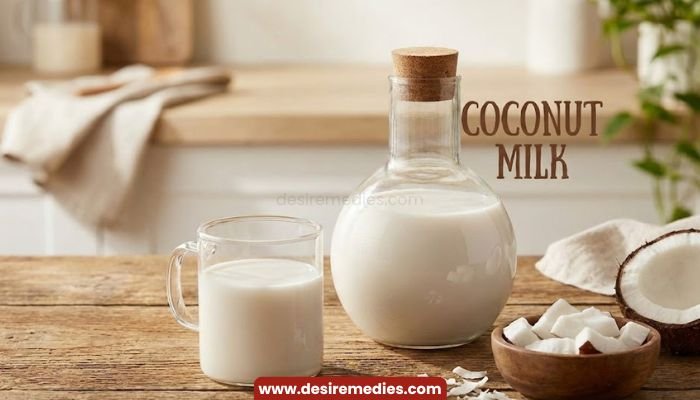 Coconut Milk Recipe in Hindi_ Healthy Dairy Free Milk Alternative