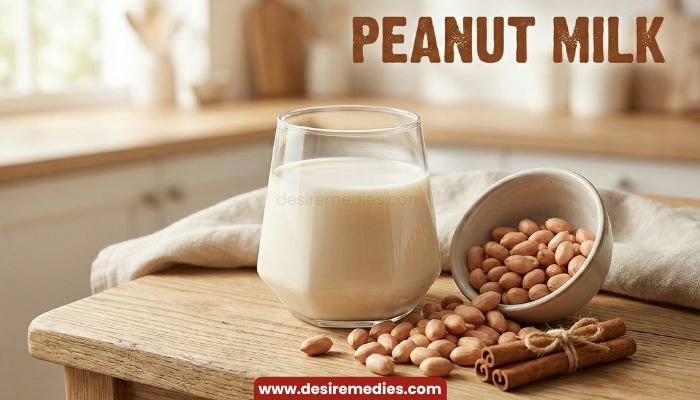 Peanut Milk Recipe in Hindi _ Protein Rich Dairy Free Milk Alternative